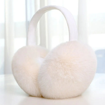 Plush Ear Warmers – Cozy Foldable Winter Ear Muffs With Soft Plush Protection - ZOOMNSTORE