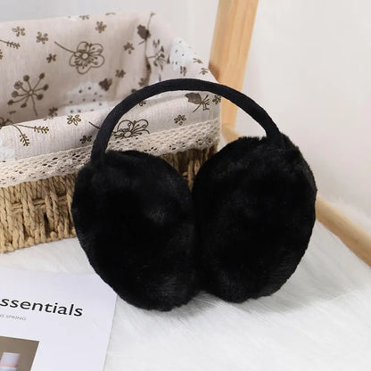 Plush Earmuffs - Cute Cat Ears Winter Ear Muffs With Soft Cashmere Earflaps - ZOOMNSTORE