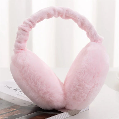 Plush Earmuffs - Cute Cat Ears Winter Ear Muffs With Soft Cashmere Earflaps - ZOOMNSTORE