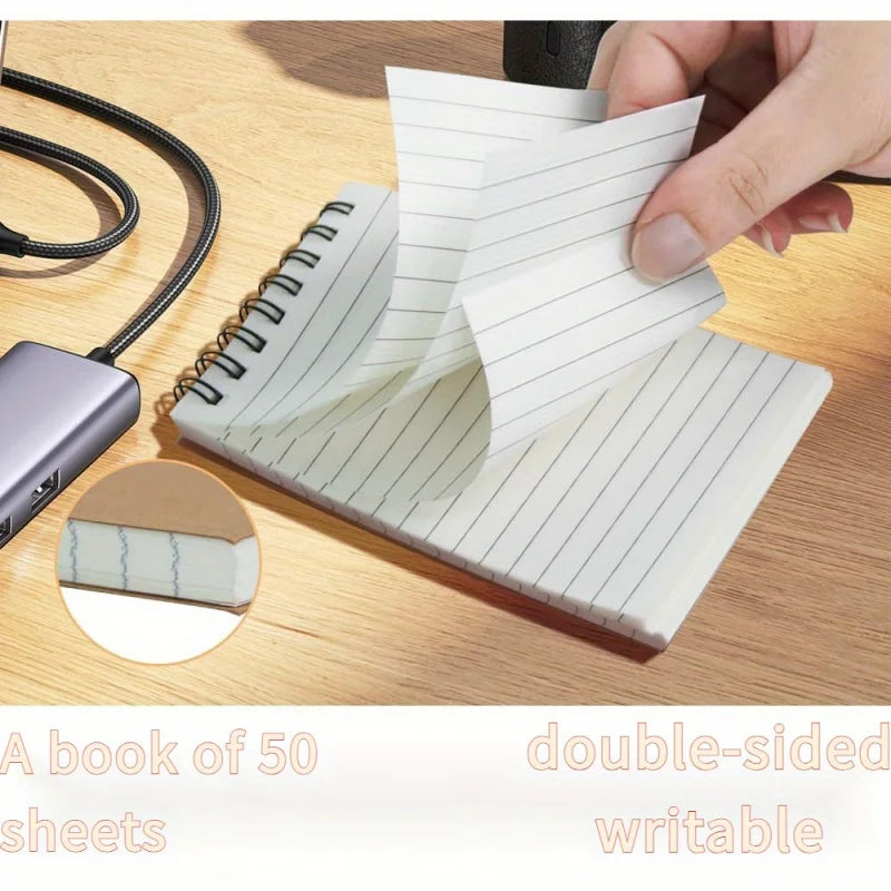 Spiral-Bound Pocket Notebooks - Lined Mini Notepads for Home School or Office - ZOOMNSTORE
