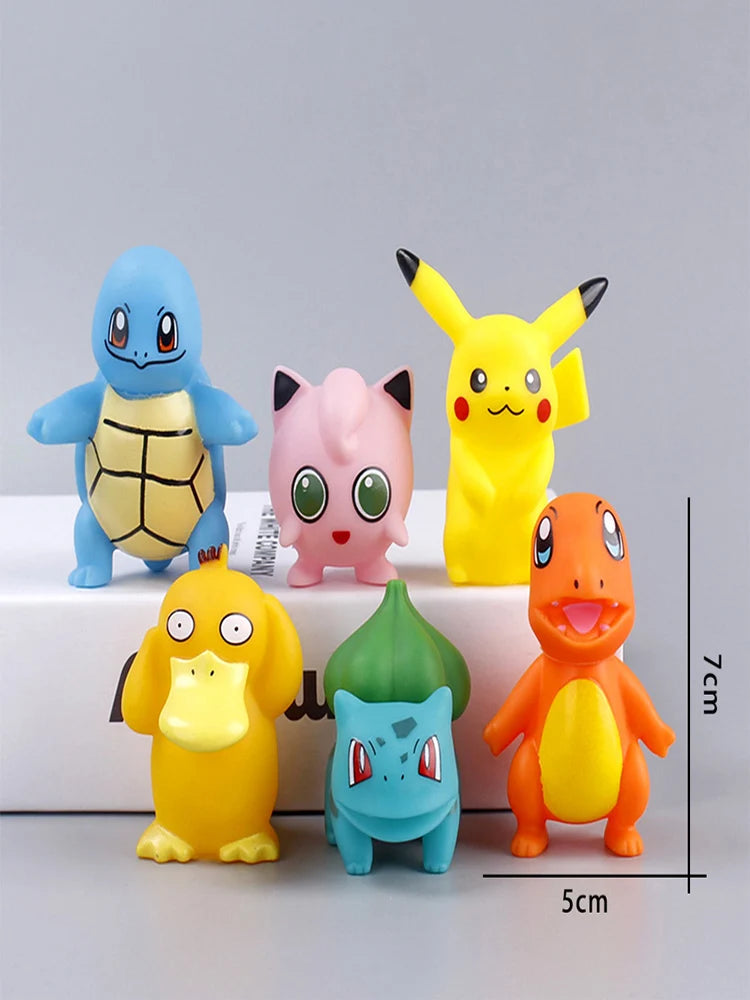 Pokemon Anime Figures Set - Kawaii Toys for Kids - ZOOMNSTORE
