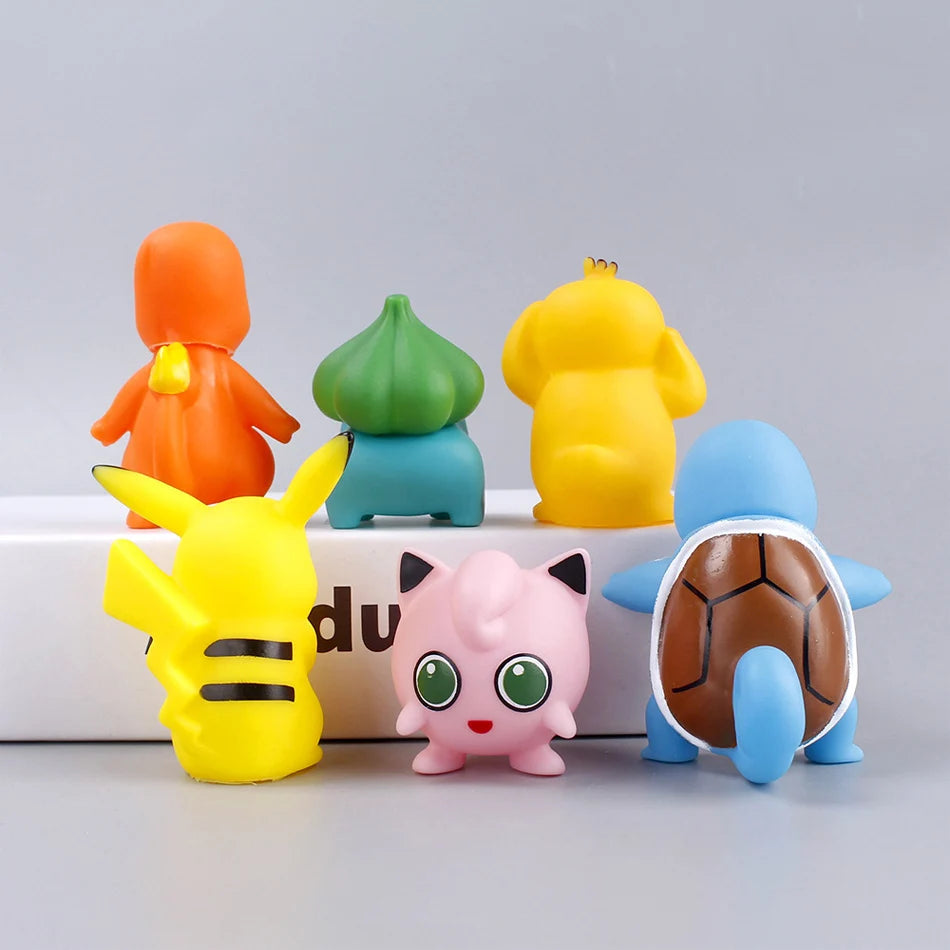 Pokemon Anime Figures Set - Kawaii Toys for Kids - ZOOMNSTORE