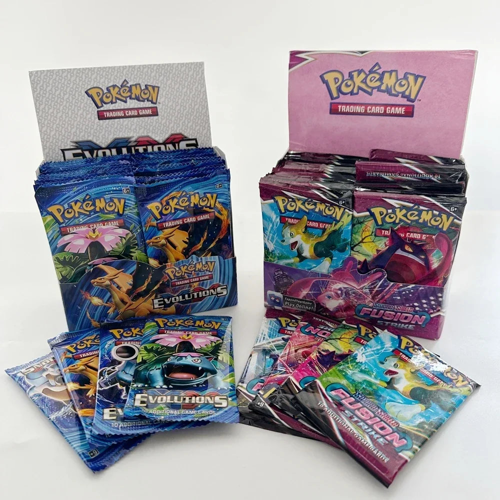New 360Pcs Box Pokemon Card Shining Fates Style English Booster Battle Carte Trading Card Game Collection Cards Toys Kids Gifts - ZOOMNSTORE