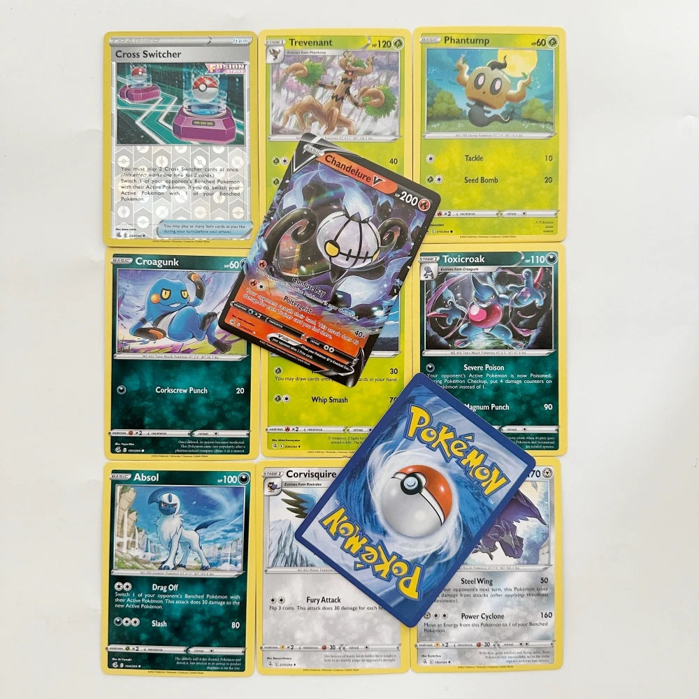New 360Pcs Box Pokemon Card Shining Fates Style English Booster Battle Carte Trading Card Game Collection Cards Toys Kids Gifts - ZOOMNSTORE