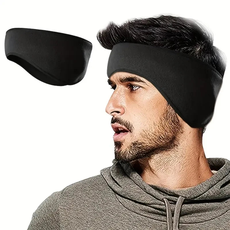 Polar Fleece Ear Warmer - Unisex Winter Headband for Running & Skiing Outdoor Sports - ZOOMNSTORE
