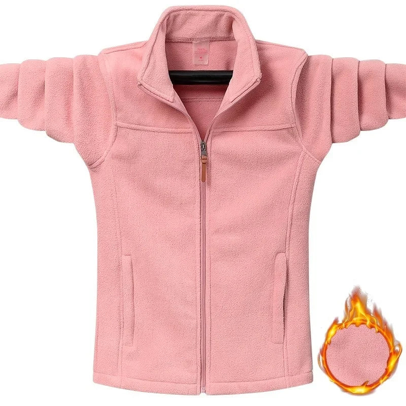 Plus Size 9XL Tactical Fleece Jacket - Windproof Camping Coat for Men  Women - ZOOMNSTORE