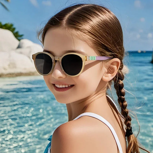 Polarized Kids Sunglasses - Stylish UV400 Eyewear for Boys and Girls - ZOOMNSTORE