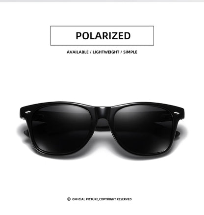 Polarized Men's Sunglasses - Wooden Bamboo Oval Frame UV400 Lenses Outdoor Sports Eyewear - ZOOMNSTORE