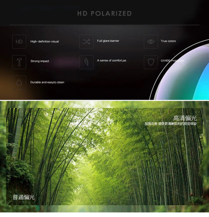 Polarized Myopia Sunglasses - Classic Sport Driving Glasses with UV400 Protection - ZOOMNSTORE