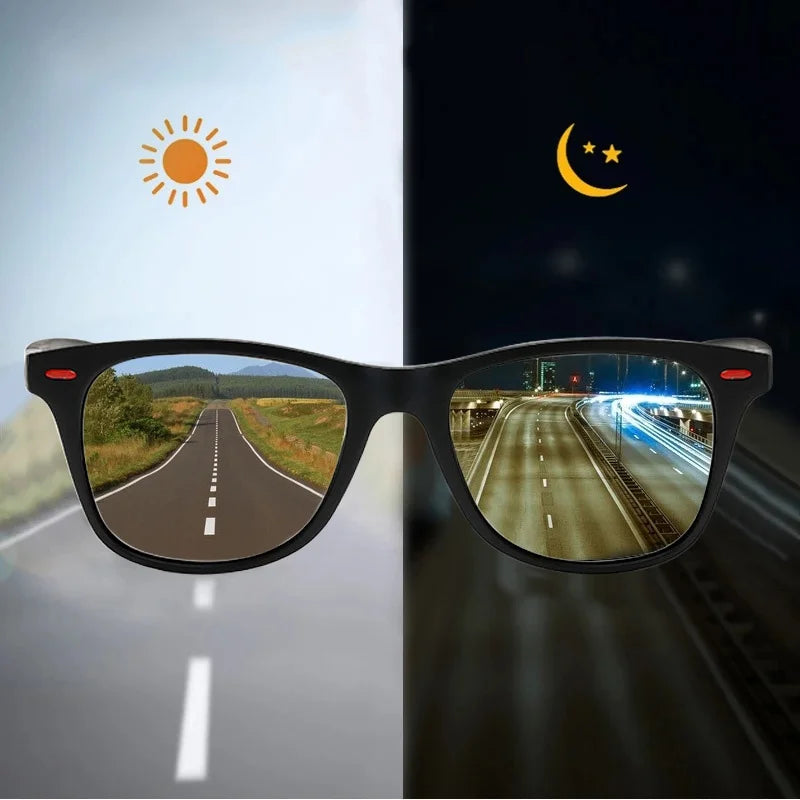 Night Vision Polarized Sunglasses - Outdoor Sports Goggles for Men - ZOOMNSTORE