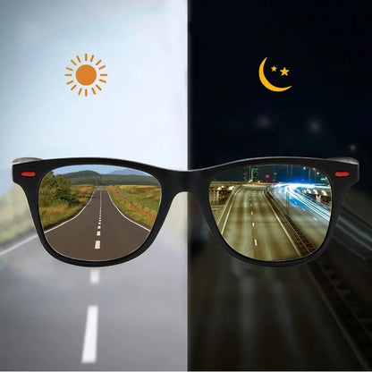 Night Vision Polarized Sunglasses - Outdoor Sports Goggles for Men - ZOOMNSTORE