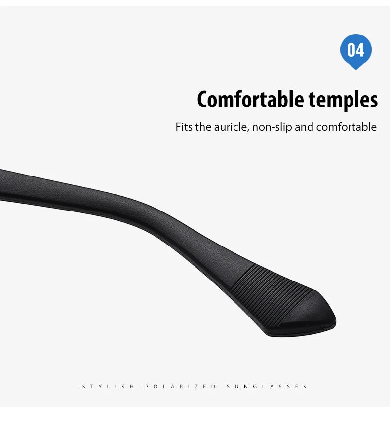 Polarized Photochromic Sunglasses – UV400 Protection Unisex Driving Glasses with Chameleon Lens - ZOOMNSTORE