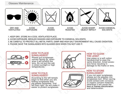 Polarized Pilot Sunglasses - Men's Driving Glasses with Aluminum Frame, UV400 Protection - ZOOMNSTORE