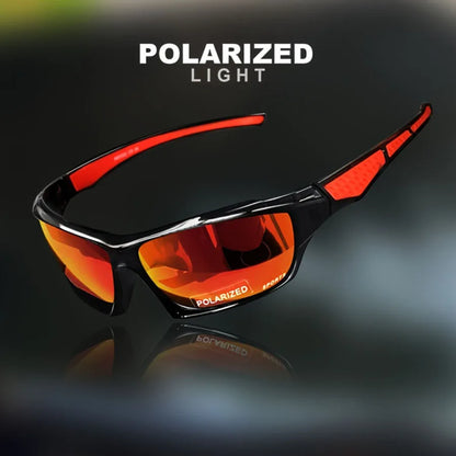 Polarized UV400 Sports Sunglasses - Round Metal Frame for Men  Women - ZOOMNSTORE