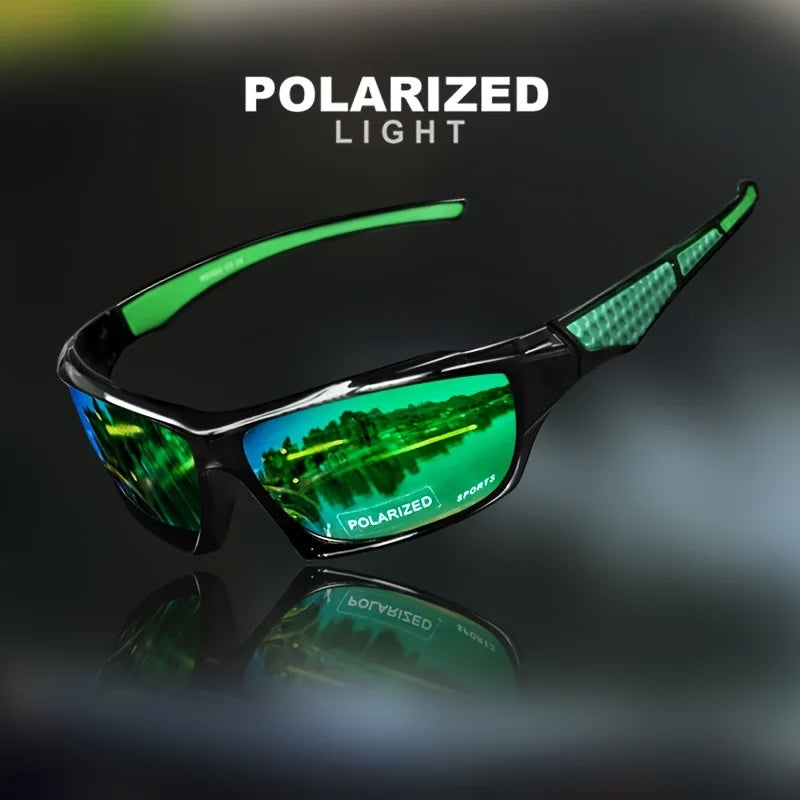 Polarized UV400 Sports Sunglasses - Round Metal Frame for Men  Women - ZOOMNSTORE