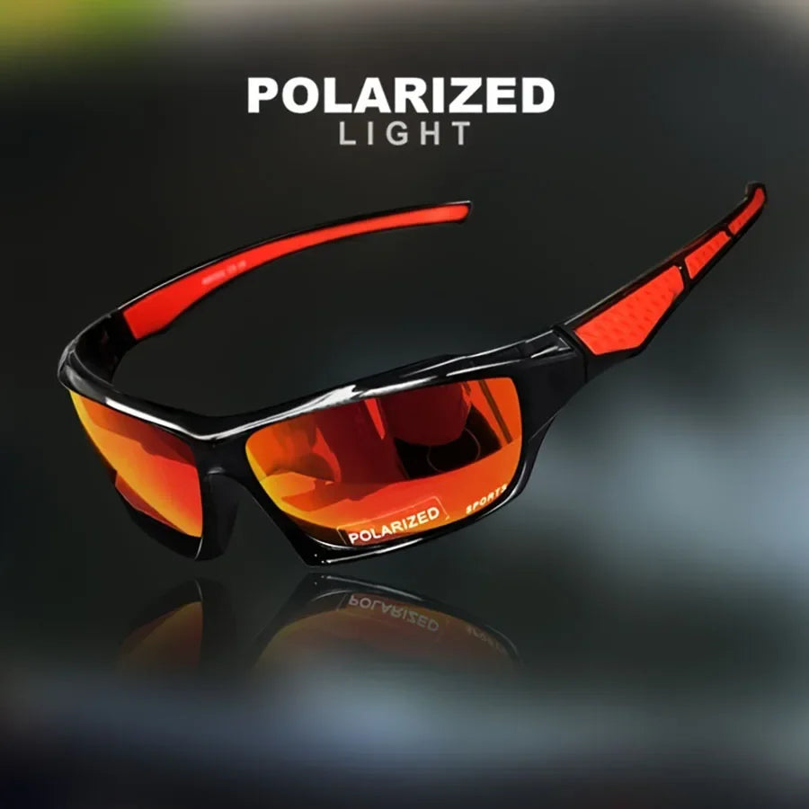 Polarized UV400 Sports Sunglasses - Round Metal Frame for Men  Women - ZOOMNSTORE