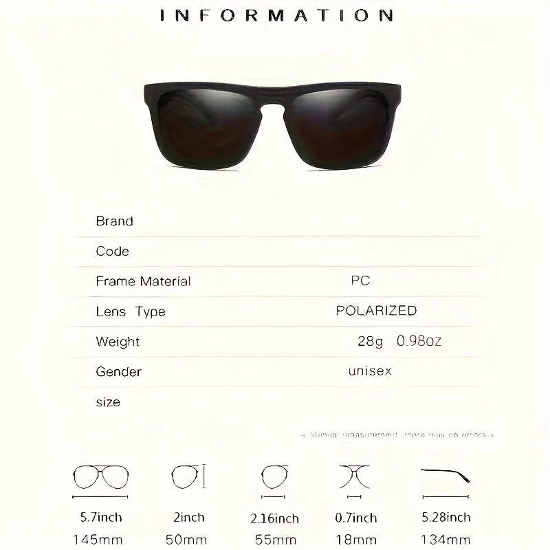 Polarized Sunglasses - 2pcs Anti-Glare Sun Shades for Summer Activities - ZOOMNSTORE