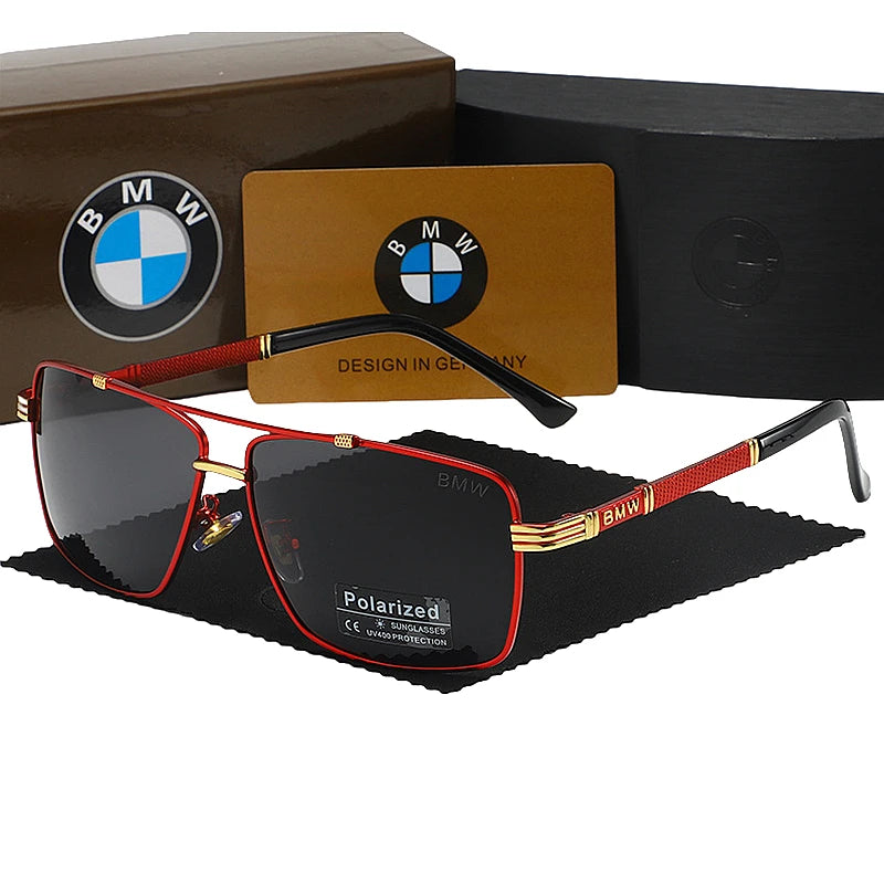 BMW Luxury Polarized Sunglasses - UV Protection Anti-Glare Glasses for Men - ZOOMNSTORE