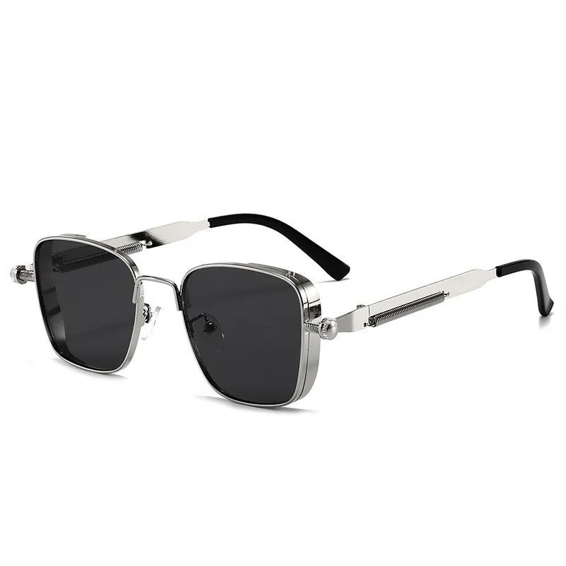 High-End Polarized Sunglasses for Men - UV Protection Metal Punk Fashion - ZOOMNSTORE