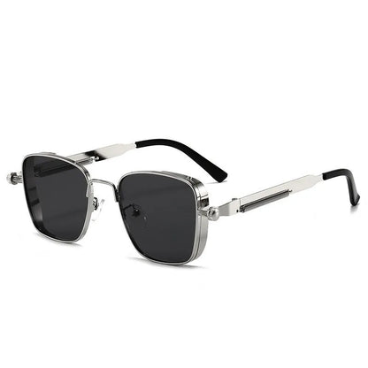 High-End Polarized Sunglasses for Men - UV Protection Metal Punk Fashion - ZOOMNSTORE