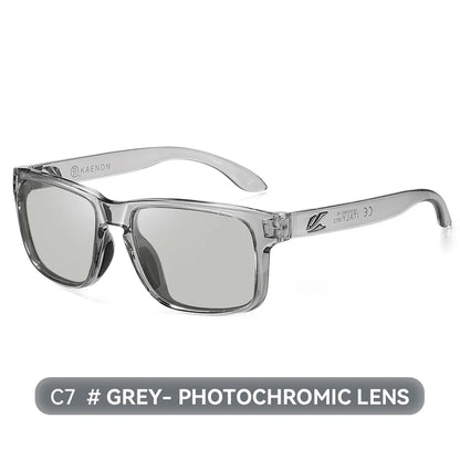 Polarized Sunglasses Men - KAENON Square Frame Classic Sport Glasses UV400 Protection - ZOOMNSTORE