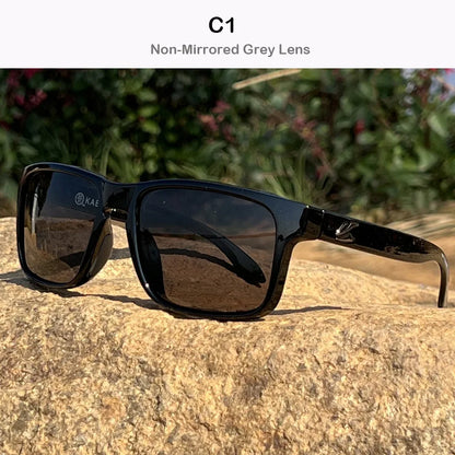 Polarized Sunglasses Men - KAENON Square Frame Classic Sport Glasses UV400 Protection - ZOOMNSTORE