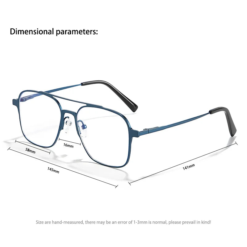 Polarized Sunglasses Men - Metal Frame 3 In 1 Magnet Clip On Glasses UV400 Protection - ZOOMNSTORE