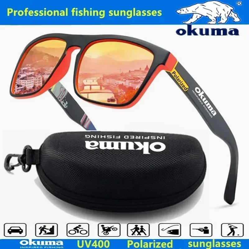 Polarized Sunglasses - Okuma UV400 Lens Outdoor Sports Glasses With UV Protection - ZOOMNSTORE