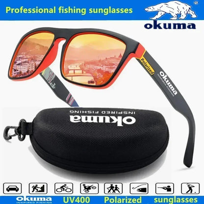Polarized Sunglasses - Okuma UV400 Lens Outdoor Sports Glasses With UV Protection - ZOOMNSTORE