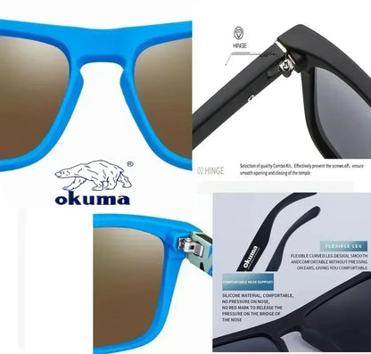Polarized Sunglasses - Okuma UV400 Lens Outdoor Sports Glasses With UV Protection - ZOOMNSTORE
