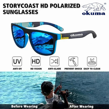 Polarized Sunglasses - Okuma UV400 Lens Outdoor Sports Glasses With UV Protection - ZOOMNSTORE