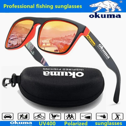 Polarized Sunglasses - Okuma UV400 Lens Outdoor Sports Glasses With UV Protection - ZOOMNSTORE