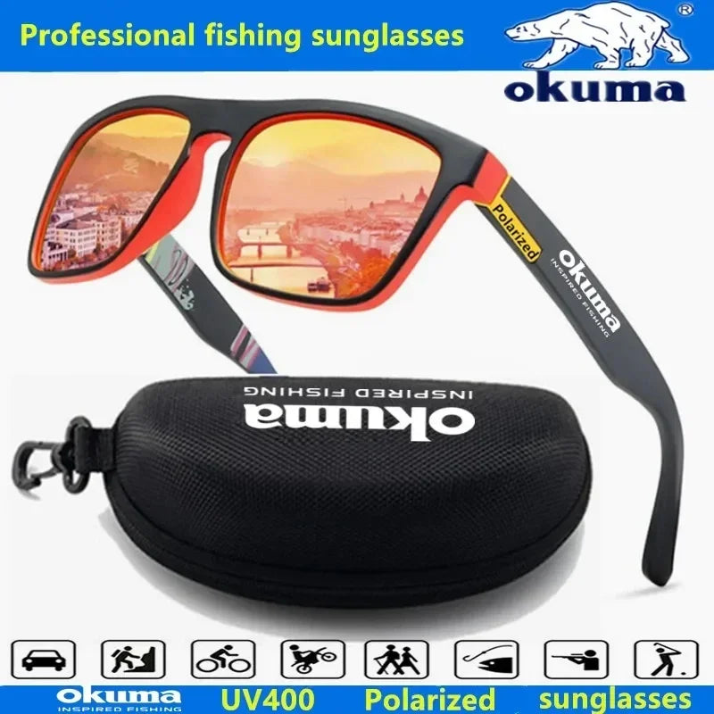 Polarized Sunglasses - Okuma UV400 Lens Outdoor Sports Glasses With UV Protection - ZOOMNSTORE