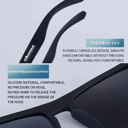 Polarized Sunglasses - Okuma UV400 Lens Outdoor Sports Glasses With UV Protection - ZOOMNSTORE