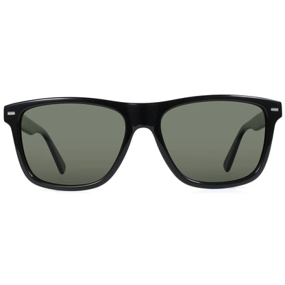 Polarized Sunglasses - UV400 Protection Acetate Frame Square Shades for Men & Women - ZOOMNSTORE