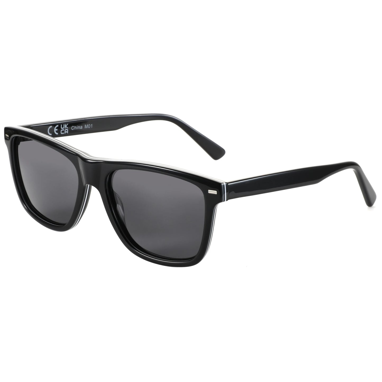 Polarized Sunglasses - UV400 Protection Acetate Frame Square Shades for Men & Women - ZOOMNSTORE