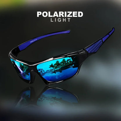 Polarized UV400 Sports Sunglasses - Round Metal Frame for Men  Women - ZOOMNSTORE