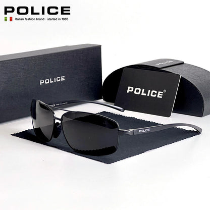 Policer Polarized Sunglasses for Men - Classic UV 400 Protection Eyewear - ZOOMNSTORE