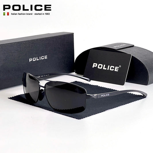 Policer Polarized Sunglasses for Men - Classic UV 400 Protection Eyewear - ZOOMNSTORE