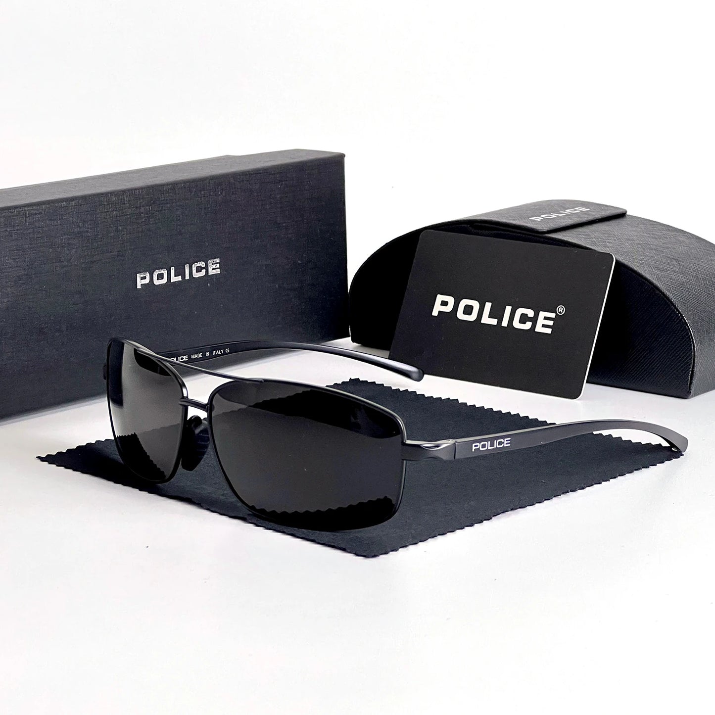 Policer Polarized Sunglasses for Men - Classic UV 400 Protection Eyewear - ZOOMNSTORE