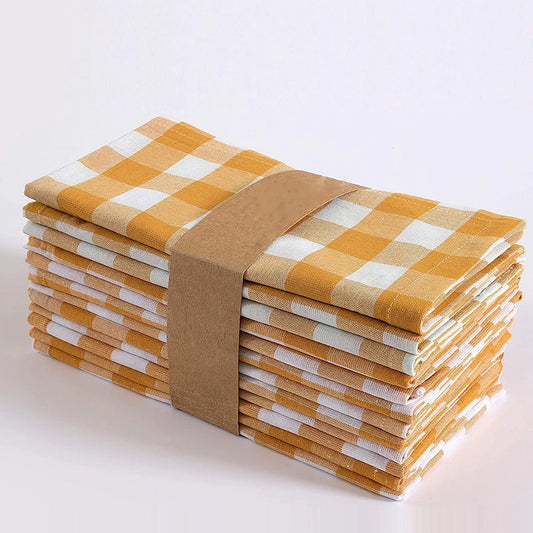 Tablecloth Napkin Set - Reusable Polyester Pads for Kitchen  Dining - ZOOMNSTORE