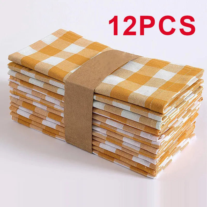 Tablecloth Napkin Set - Reusable Polyester Pads for Kitchen  Dining - ZOOMNSTORE