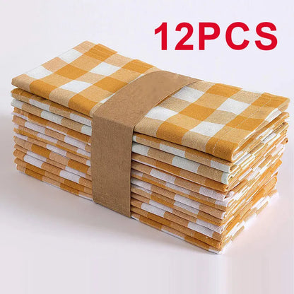Tablecloth Napkin Set - Reusable Polyester Pads for Kitchen  Dining - ZOOMNSTORE