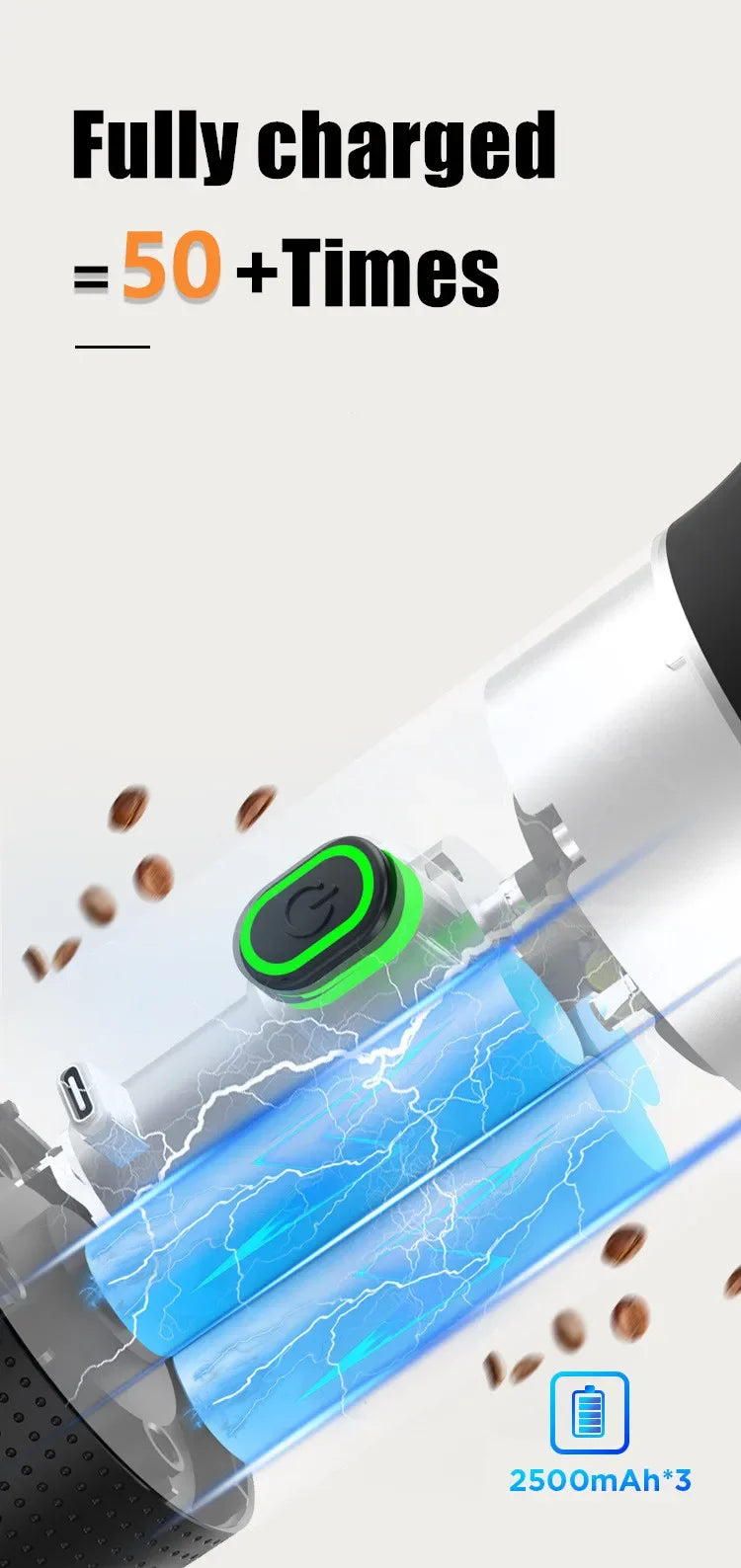 Portable 3-in-1 Wireless Espresso Coffee Maker for Car  Home - ZOOMNSTORE