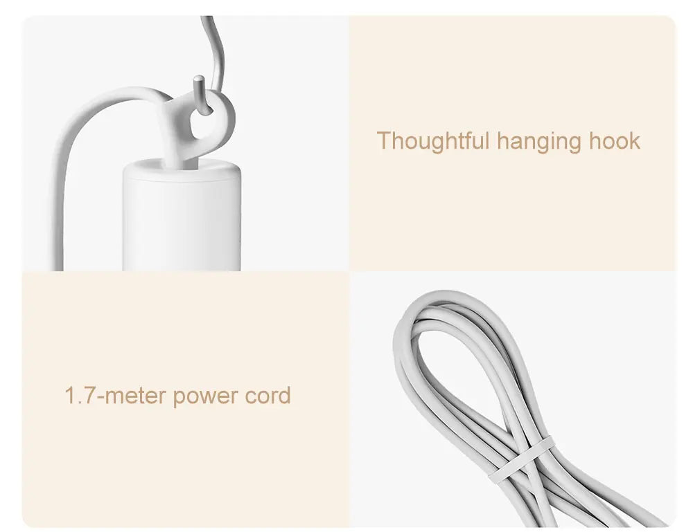 XIAOMI MIJIA Portable Anion Hair Dryer H101 Quick Dry Professinal Foldable 1600W 50 Million Negative Lons Home Travel Hair Care - ZOOMNSTORE