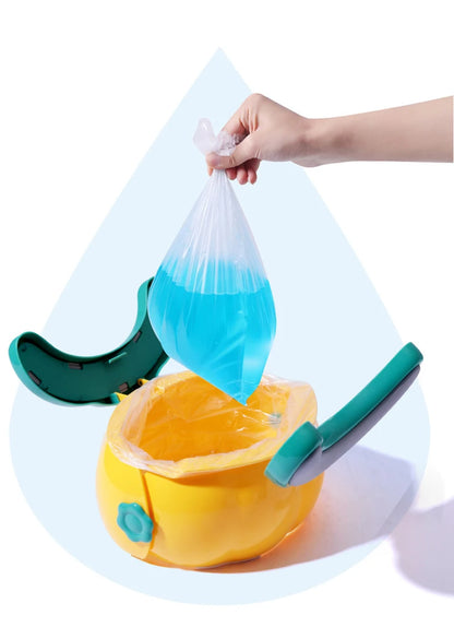 Portable Baby Potty – Foldable Kids Potty Training Seat With Storage Bag & Garbage Bags - ZOOMNSTORE