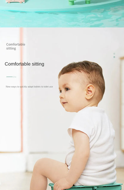Portable Baby Potty – Foldable Potty Seat | Toddler Toilet Training Travel Child Seat - ZOOMNSTORE