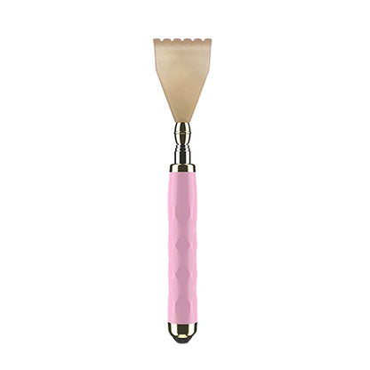 Portable Back Scratcher - Travel Back Tickling Tool with Plastic & Resin Scratch Massager Stick - ZOOMNSTORE