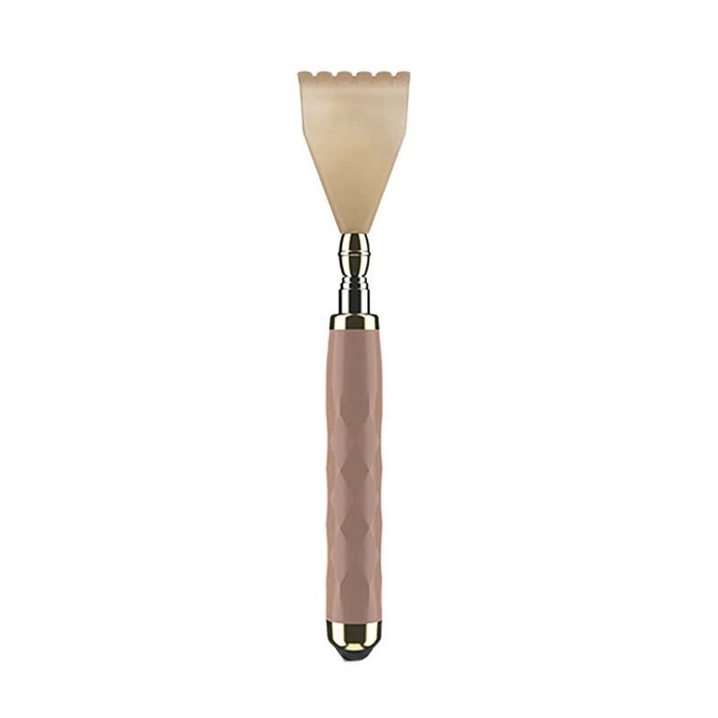 Portable Back Scratcher - Travel Back Tickling Tool with Plastic & Resin Scratch Massager Stick - ZOOMNSTORE