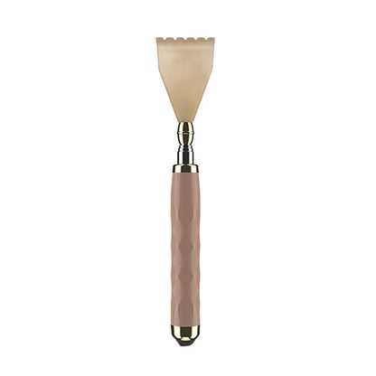 Portable Back Scratcher - Travel Back Tickling Tool with Plastic & Resin Scratch Massager Stick - ZOOMNSTORE
